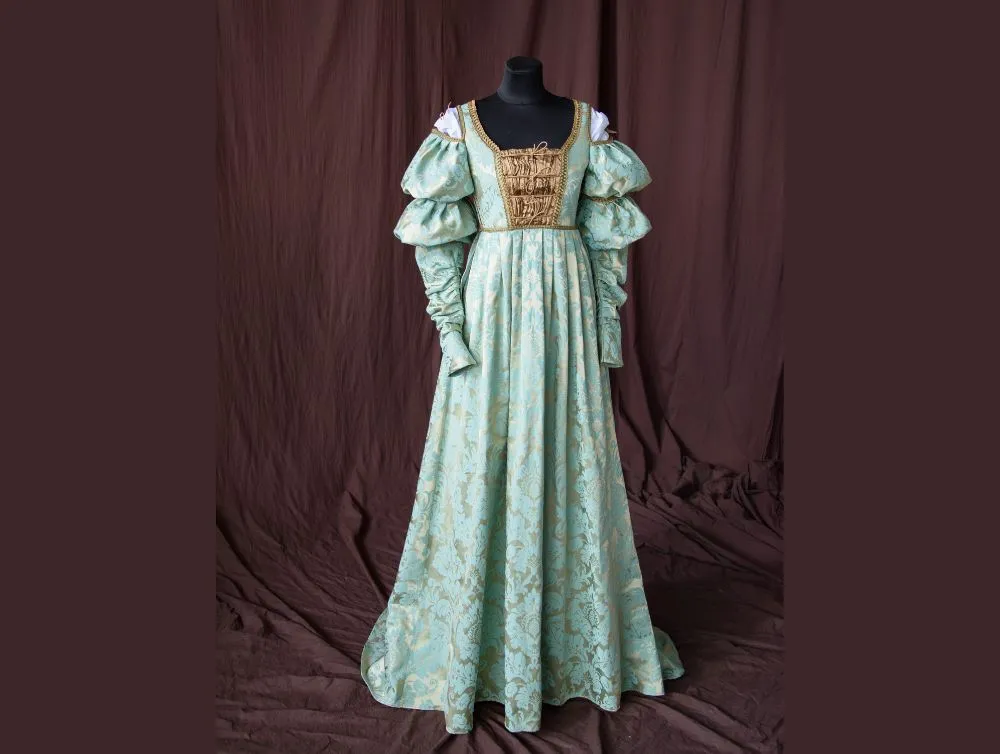 Renaissance Ever after jacquard dress, Pre-order