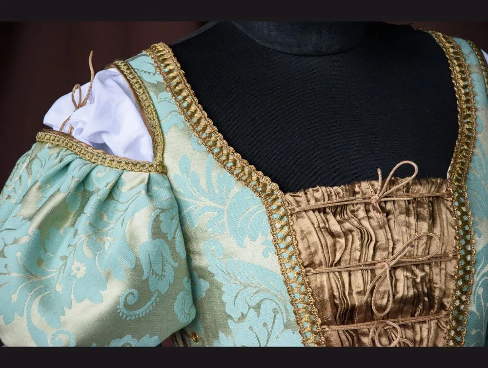 Renaissance Ever after jacquard dress, Pre-order