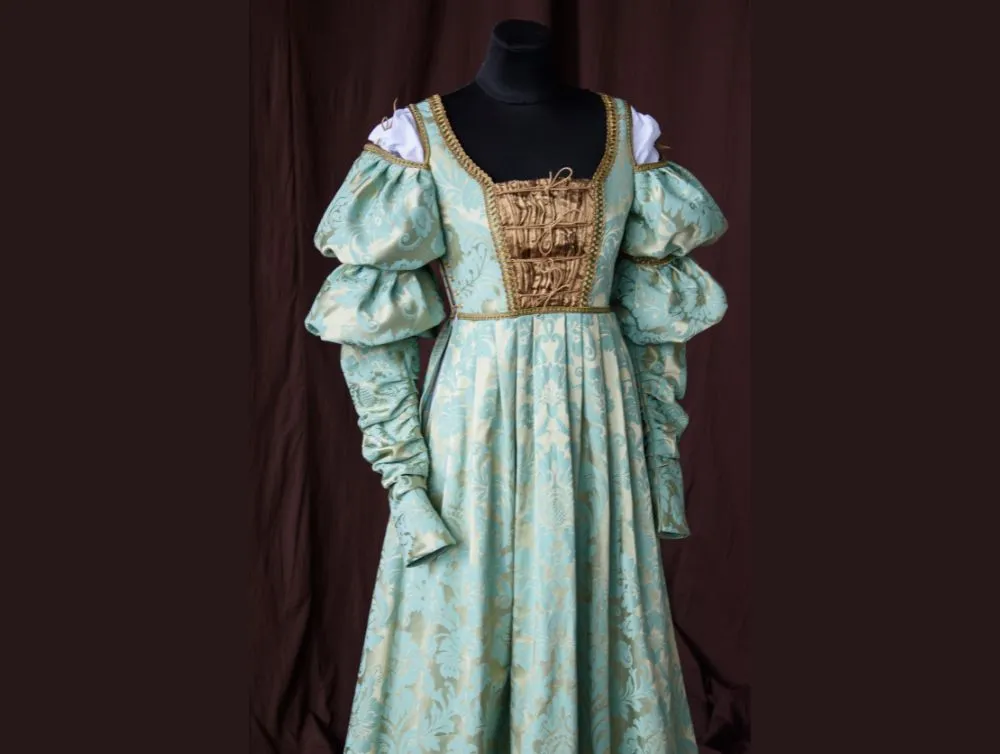 Renaissance Ever after jacquard dress, Pre-order