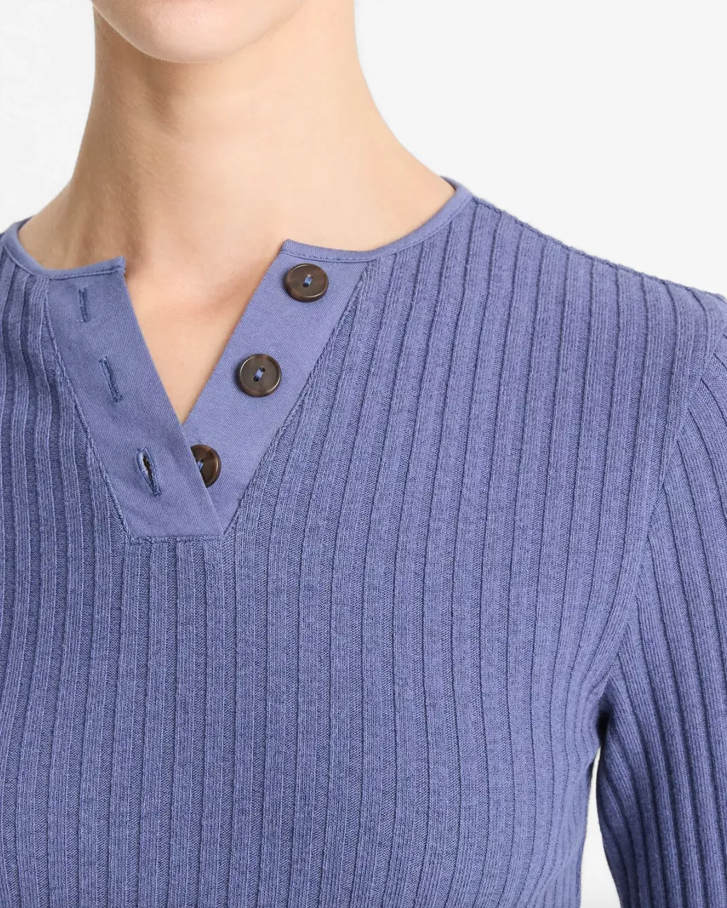 Rib LS Henley