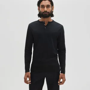 Robert Barakett The Barakett Long Sleeve Henley Shirt