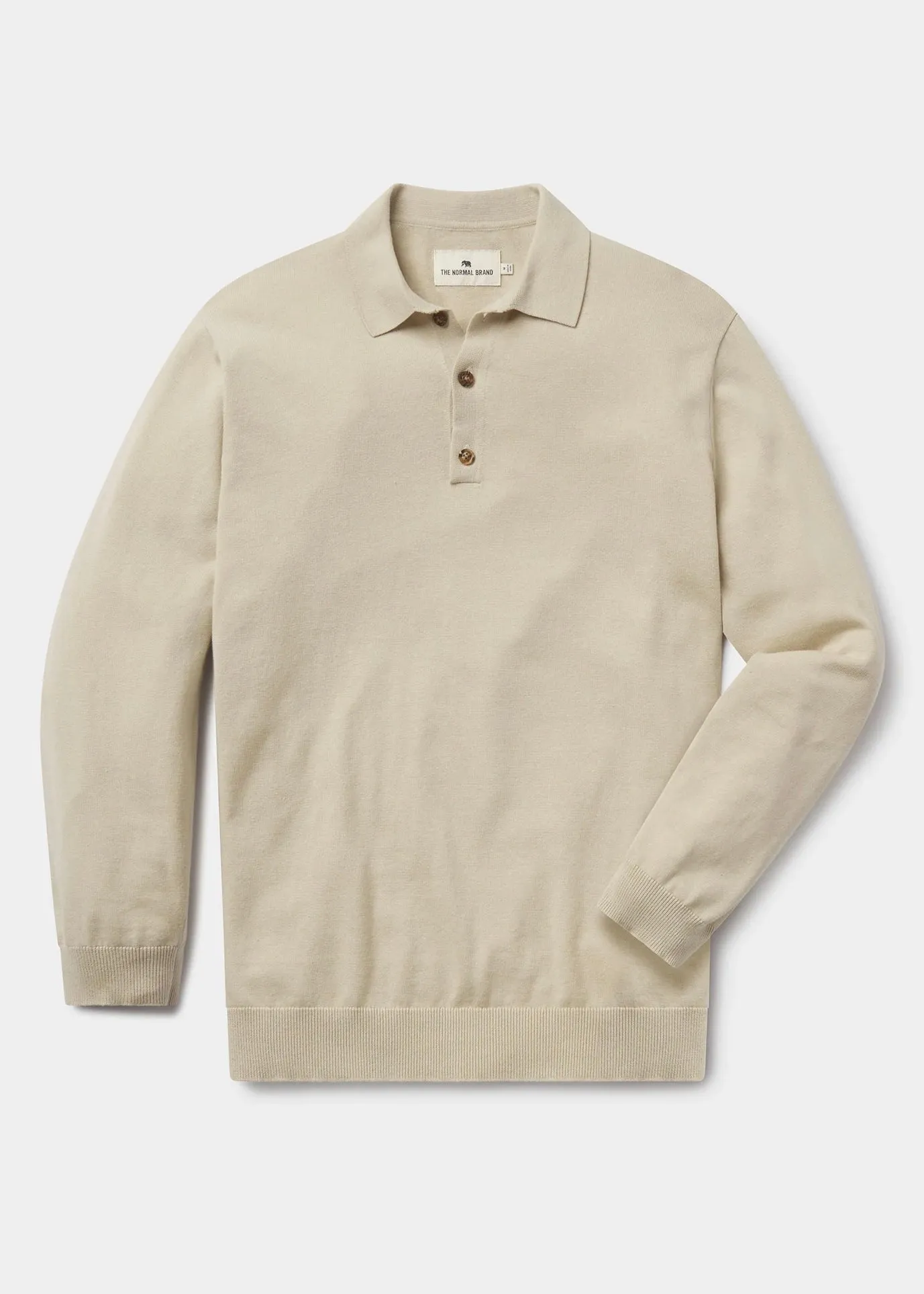 Robles Knit Long Sleeve Polo