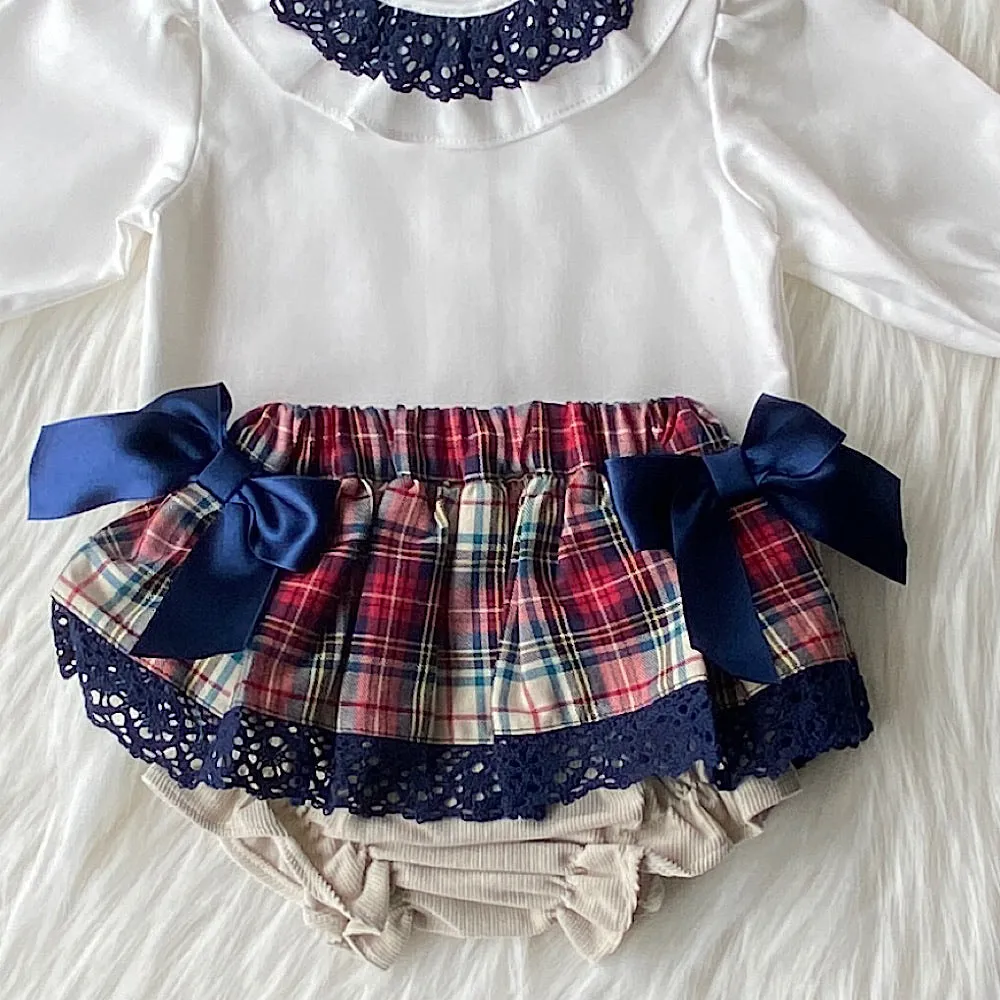 Rosa Tartan Two Piece Set