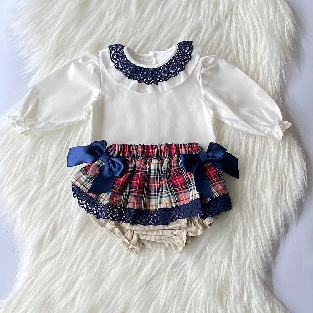 Rosa Tartan Two Piece Set