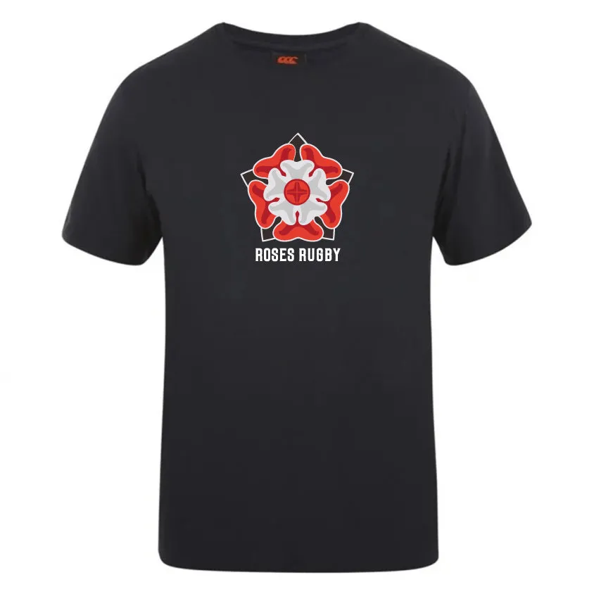 Roses Rugby Club Plain Tee by Canterbury
