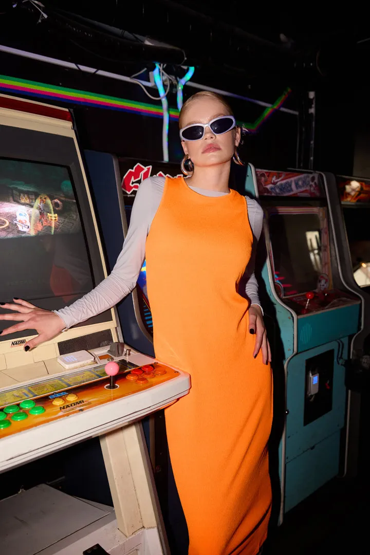Roxy Dress - Neon Orange