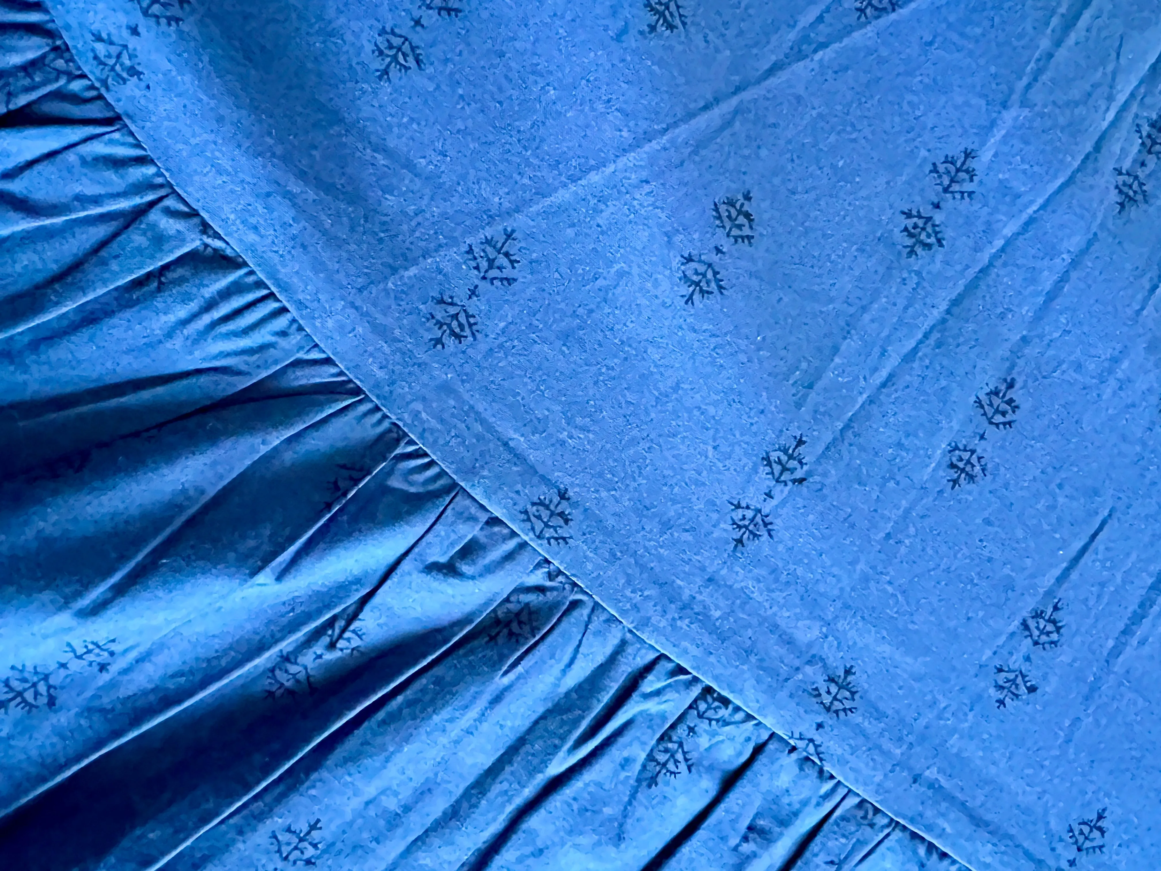 Royal Staghorn Ruffle Wrap Skirt