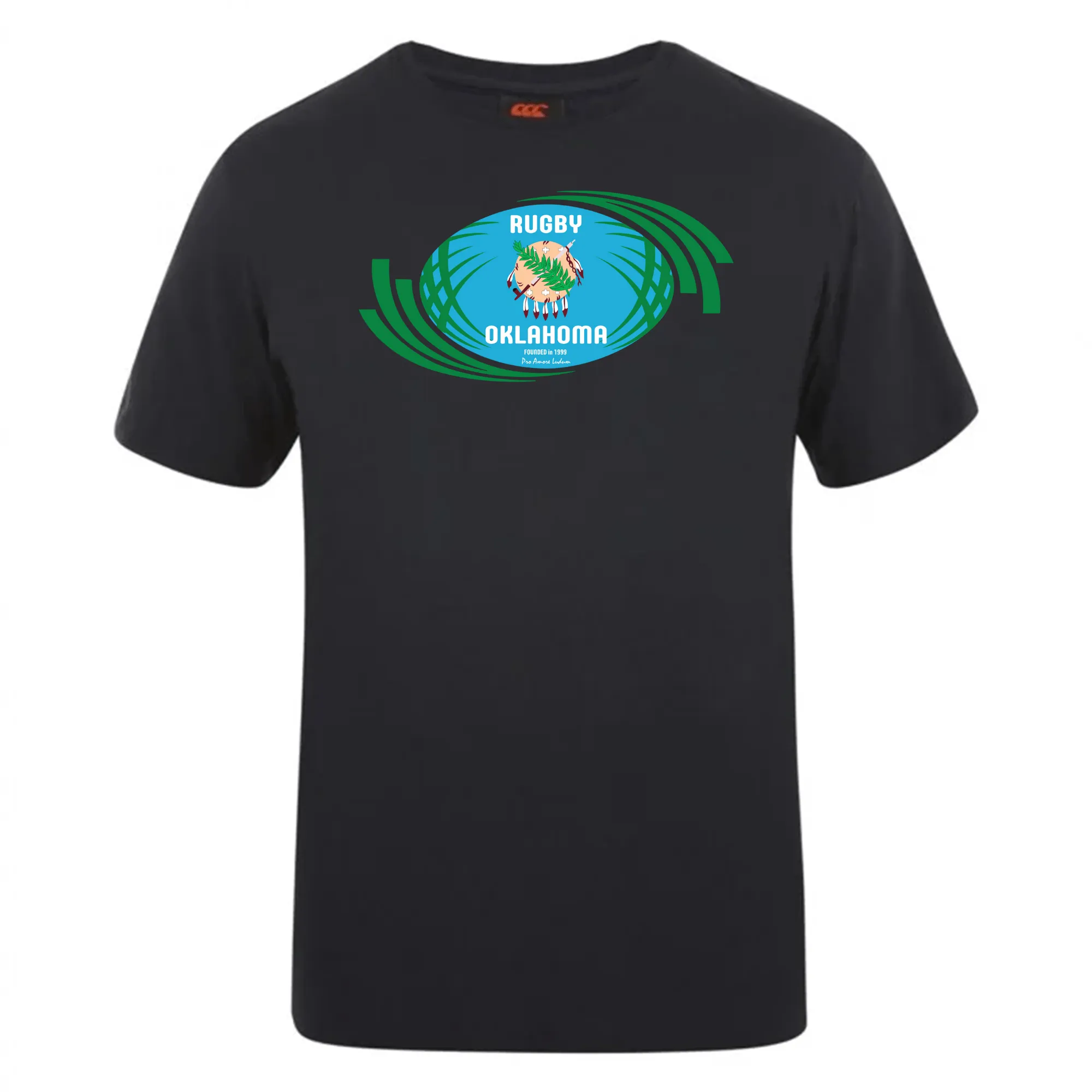 Rugby Oklahoma Club Plain Tee by Canterbury