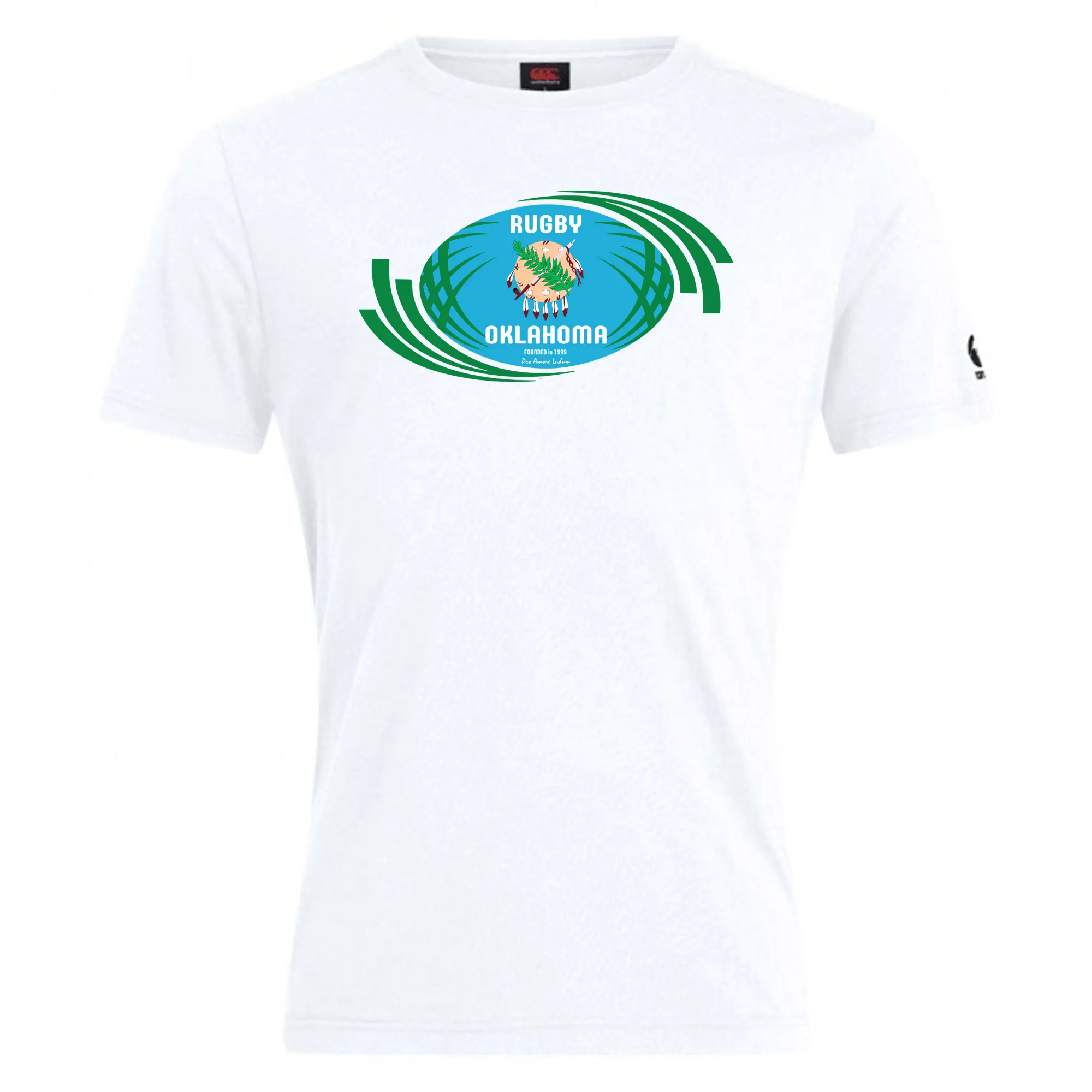 Rugby Oklahoma Club Plain Tee by Canterbury