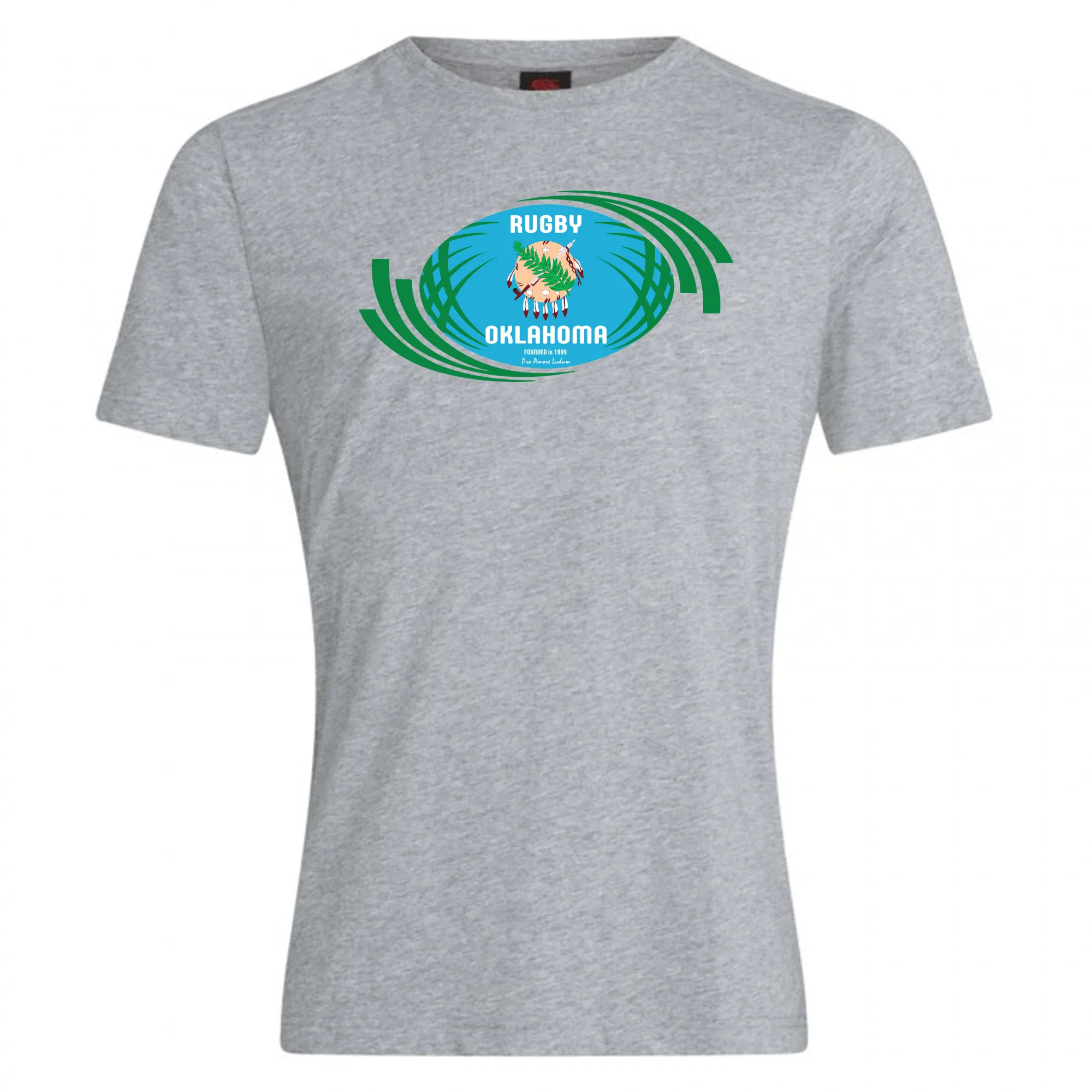 Rugby Oklahoma Club Plain Tee by Canterbury