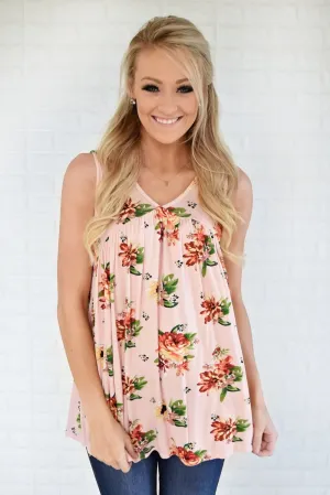 Runaway Love Babydoll Tank Top ~ Pink