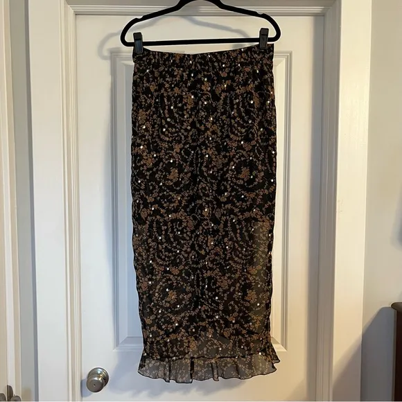 Sabina Musayev | Sky Skirt, Printed Black