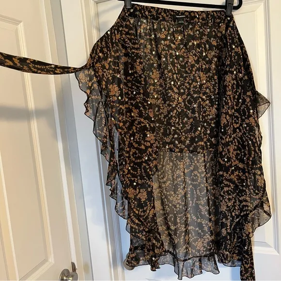 Sabina Musayev | Sky Skirt, Printed Black