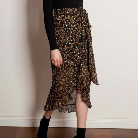 Sabina Musayev | Sky Skirt, Printed Black