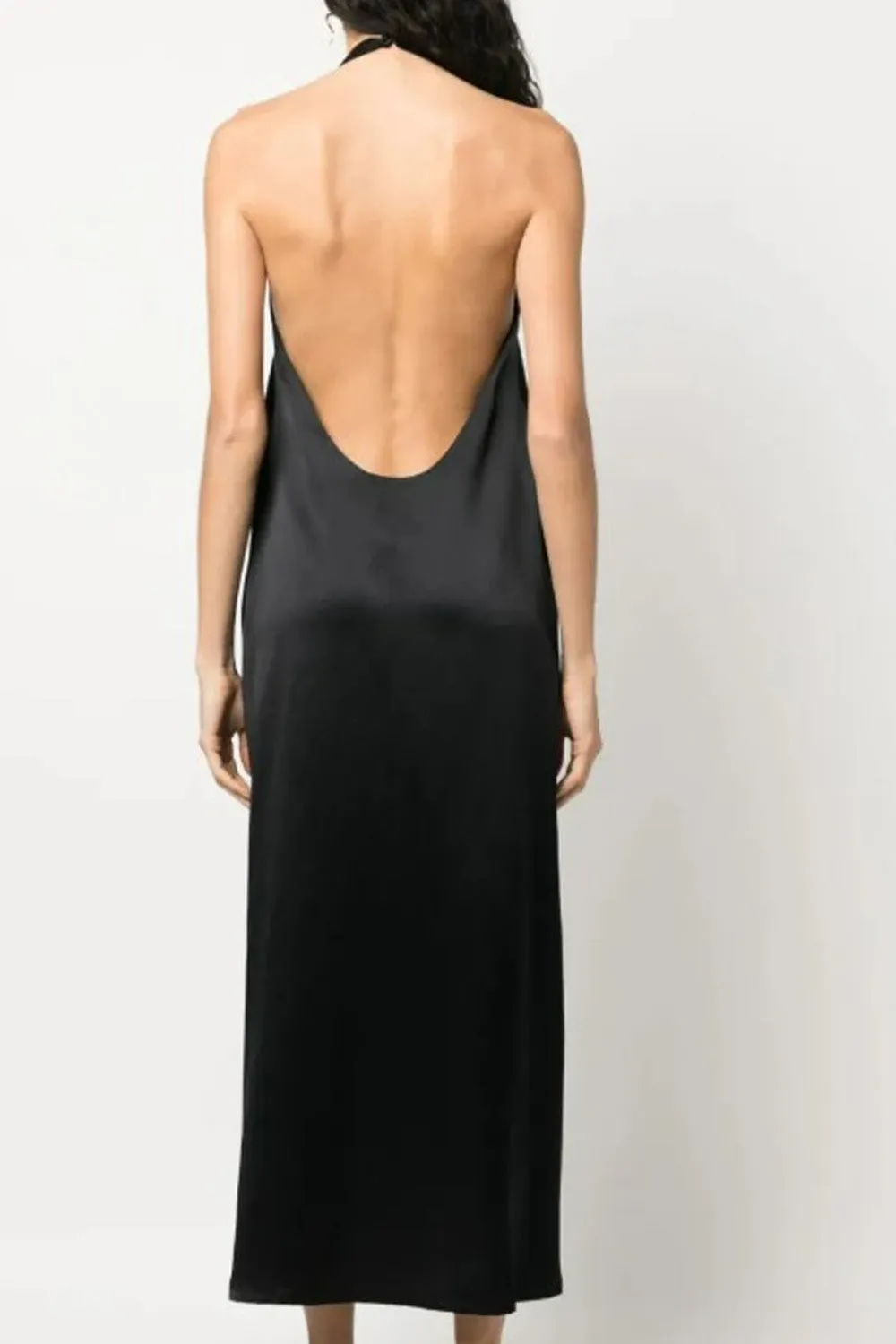 Sage Black Dress