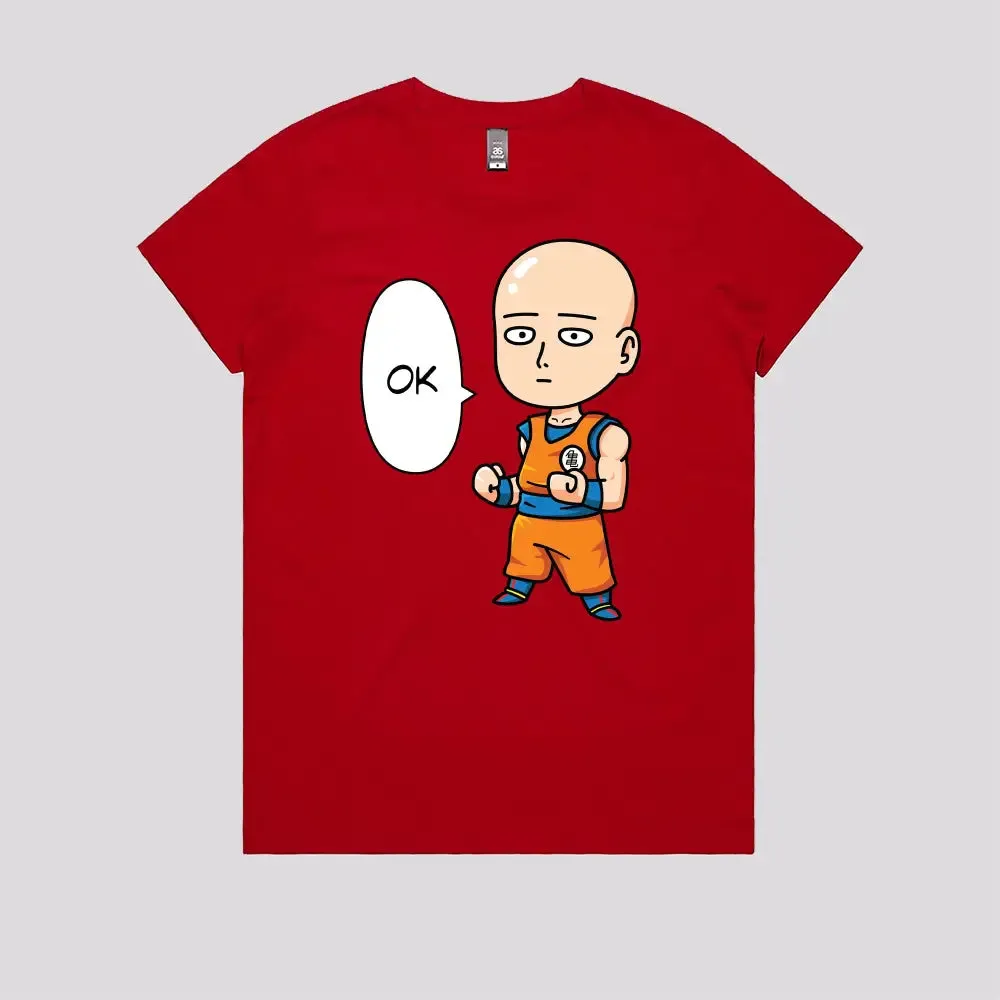 Saitama Dress Like Saiyan T-Shirt