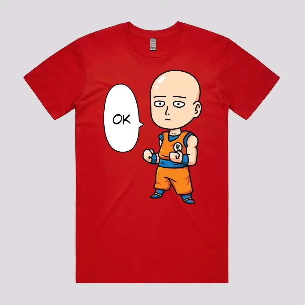 Saitama Dress Like Saiyan T-Shirt