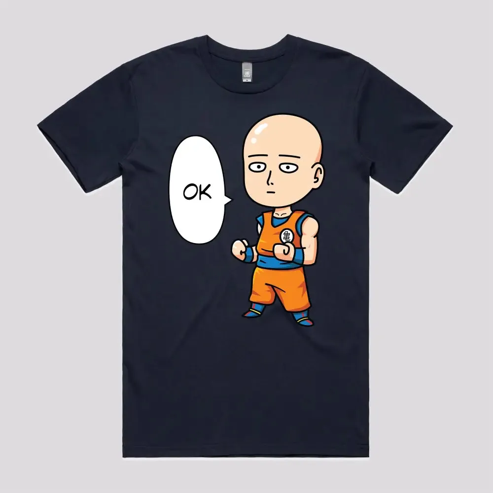 Saitama Dress Like Saiyan T-Shirt