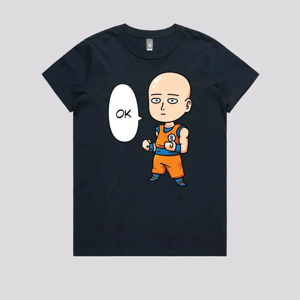 Saitama Dress Like Saiyan T-Shirt