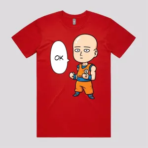 Saitama Dress Like Saiyan T-Shirt
