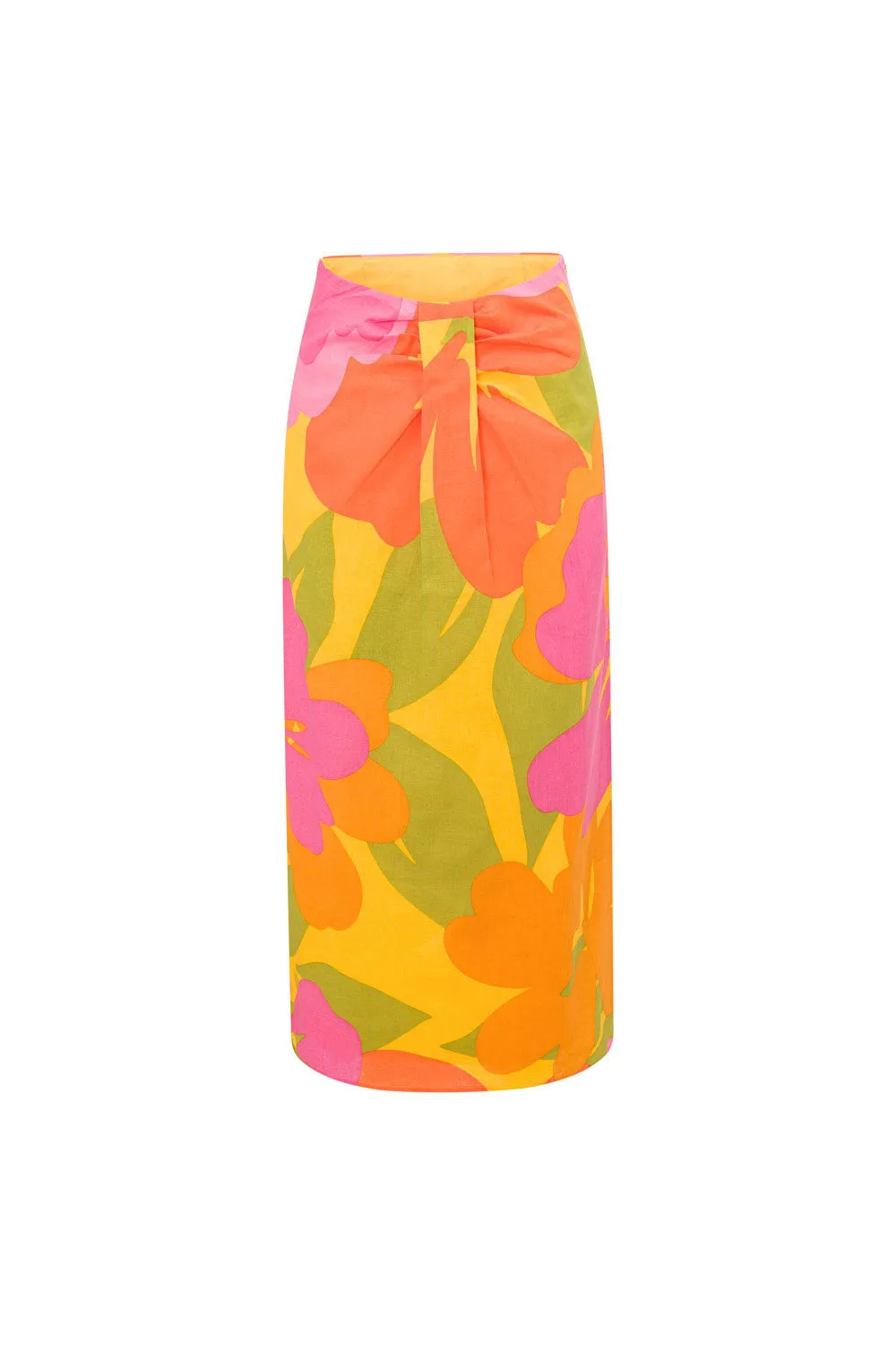 SAMPLE-Monaco Skirt - Hibiscus