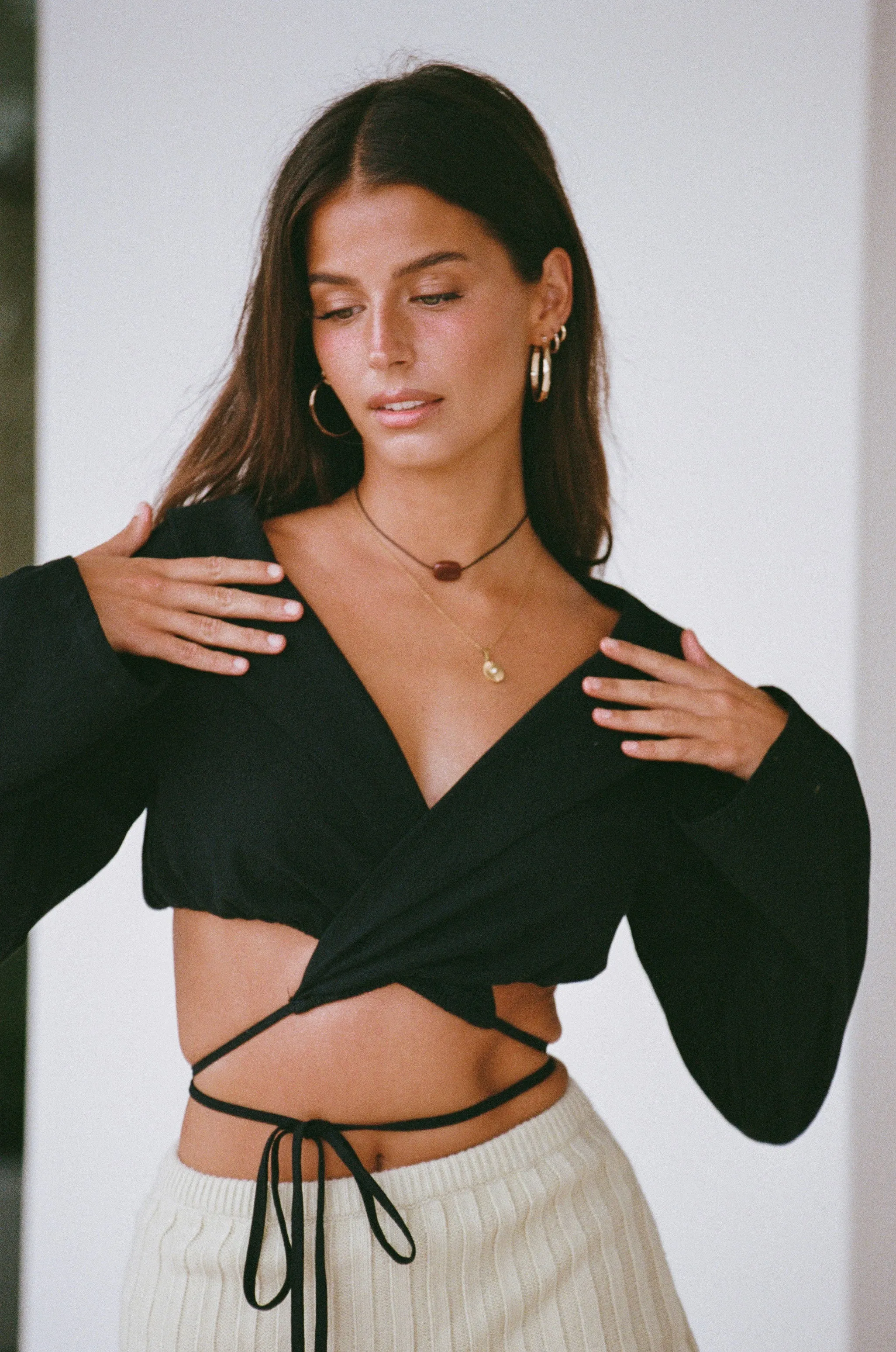 SAMPLE-Norella Wrap Top