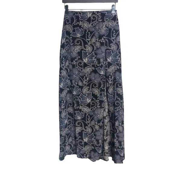 Sanctuary Phoenix Wild Flower Side Slit Maxi Skirt