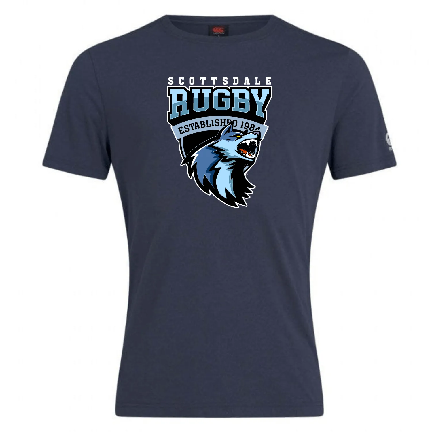 Scottsdale Rugby Club Plain Tee by Canterbury