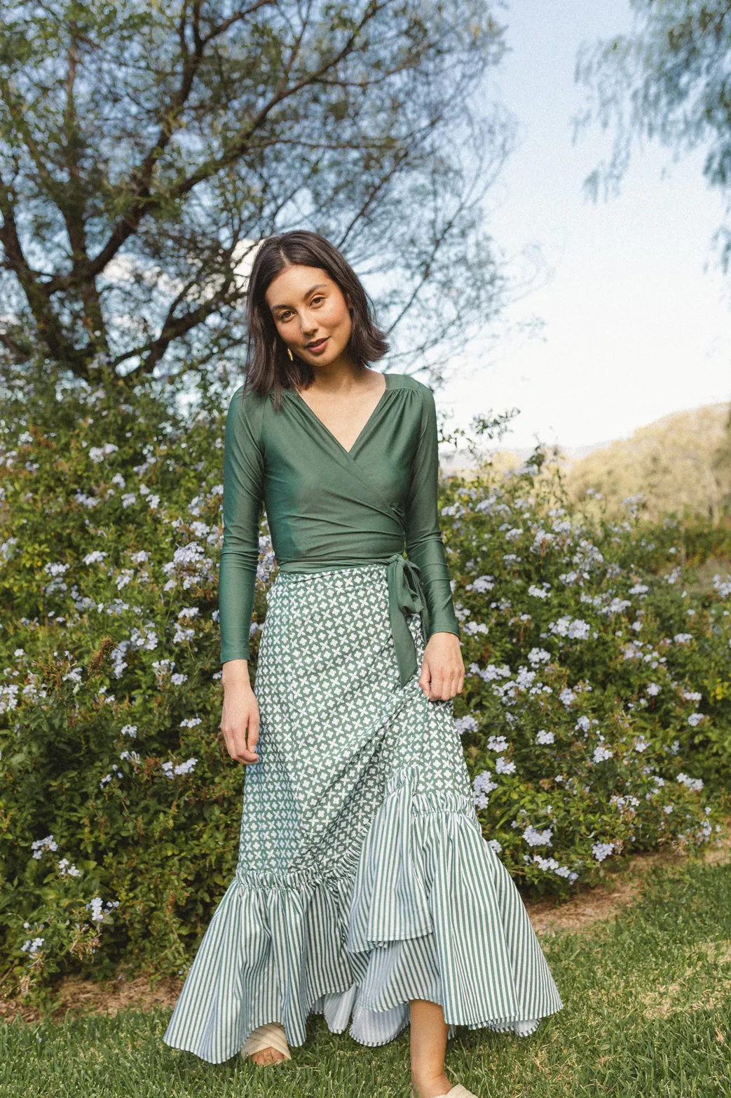 SECOND | Dahlia Multiway Skirt - Eden