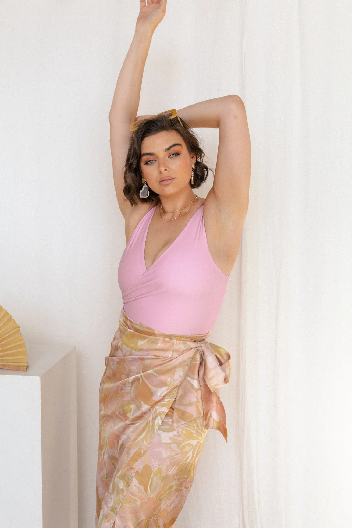 SECOND | Isla Wrap Skirt - Bermuda