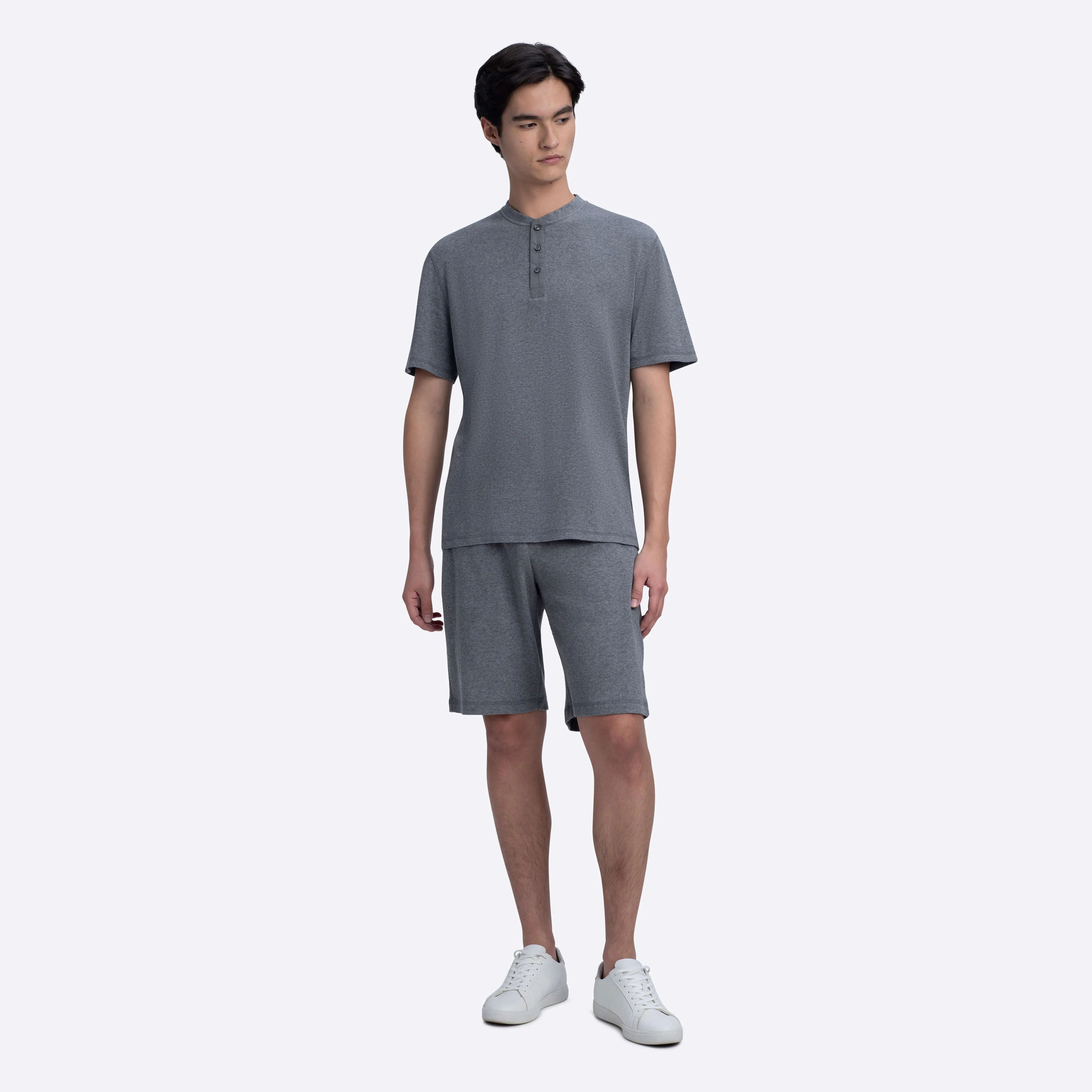 Short Sleeve Henley Shirt