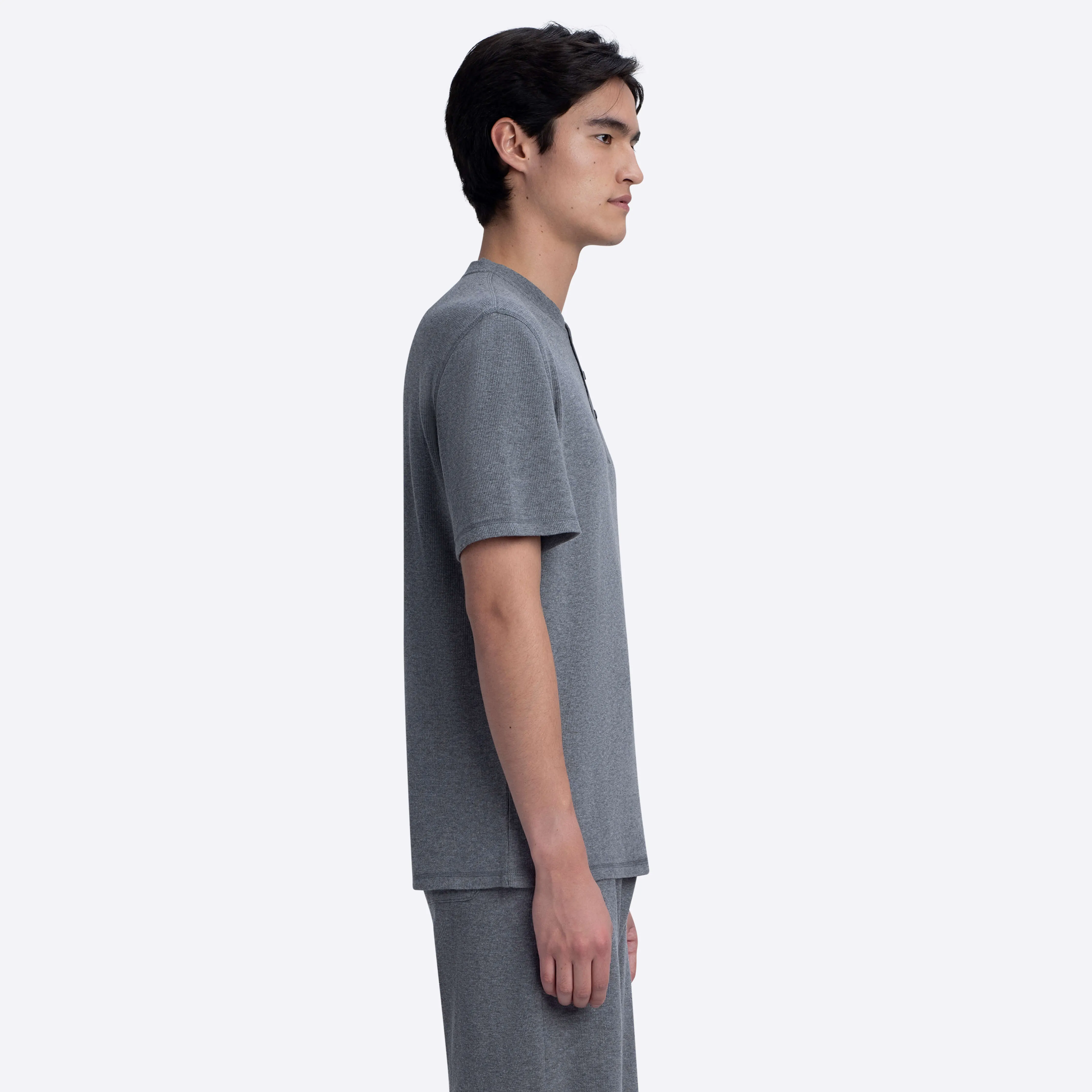 Short Sleeve Henley Shirt