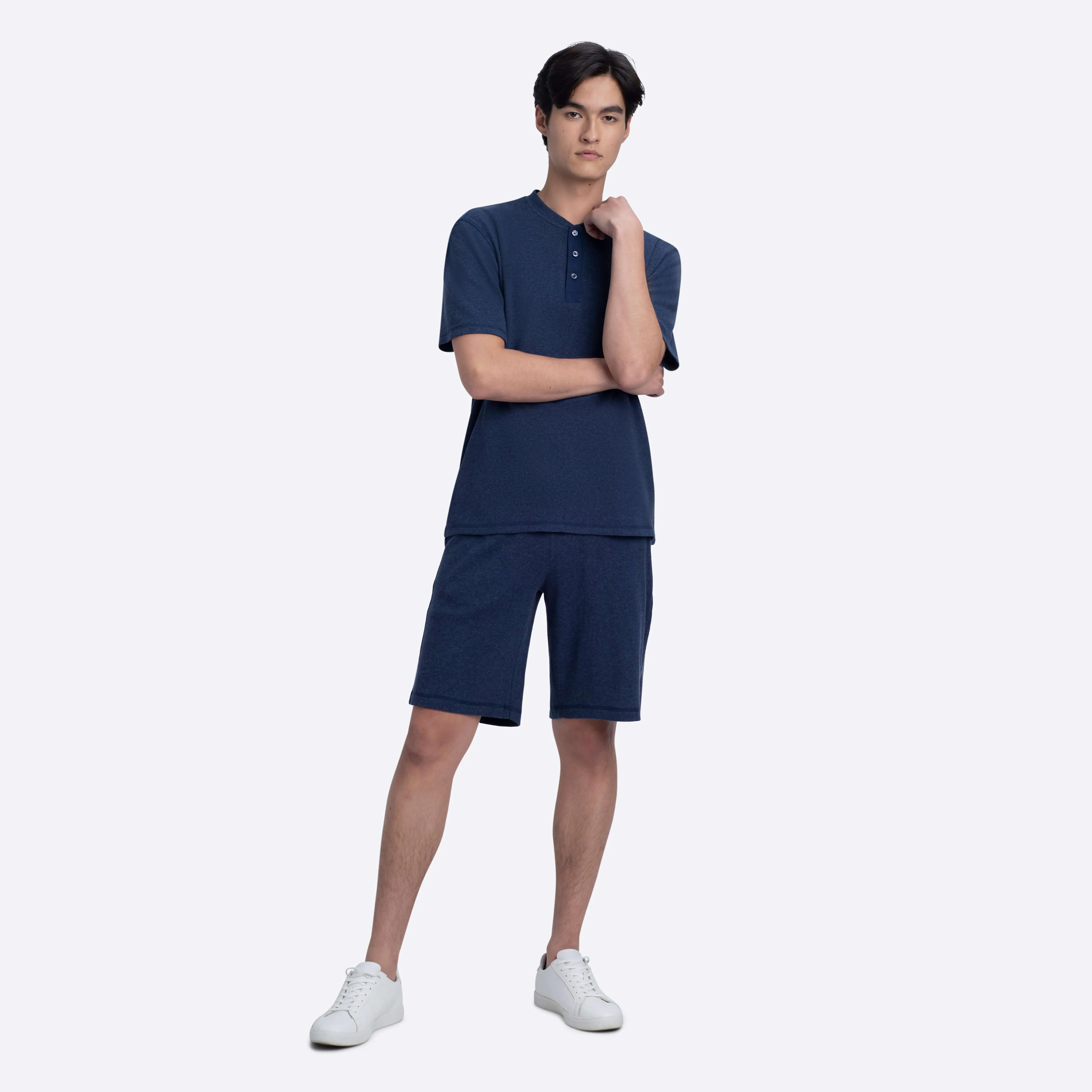 Short Sleeve Henley Shirt