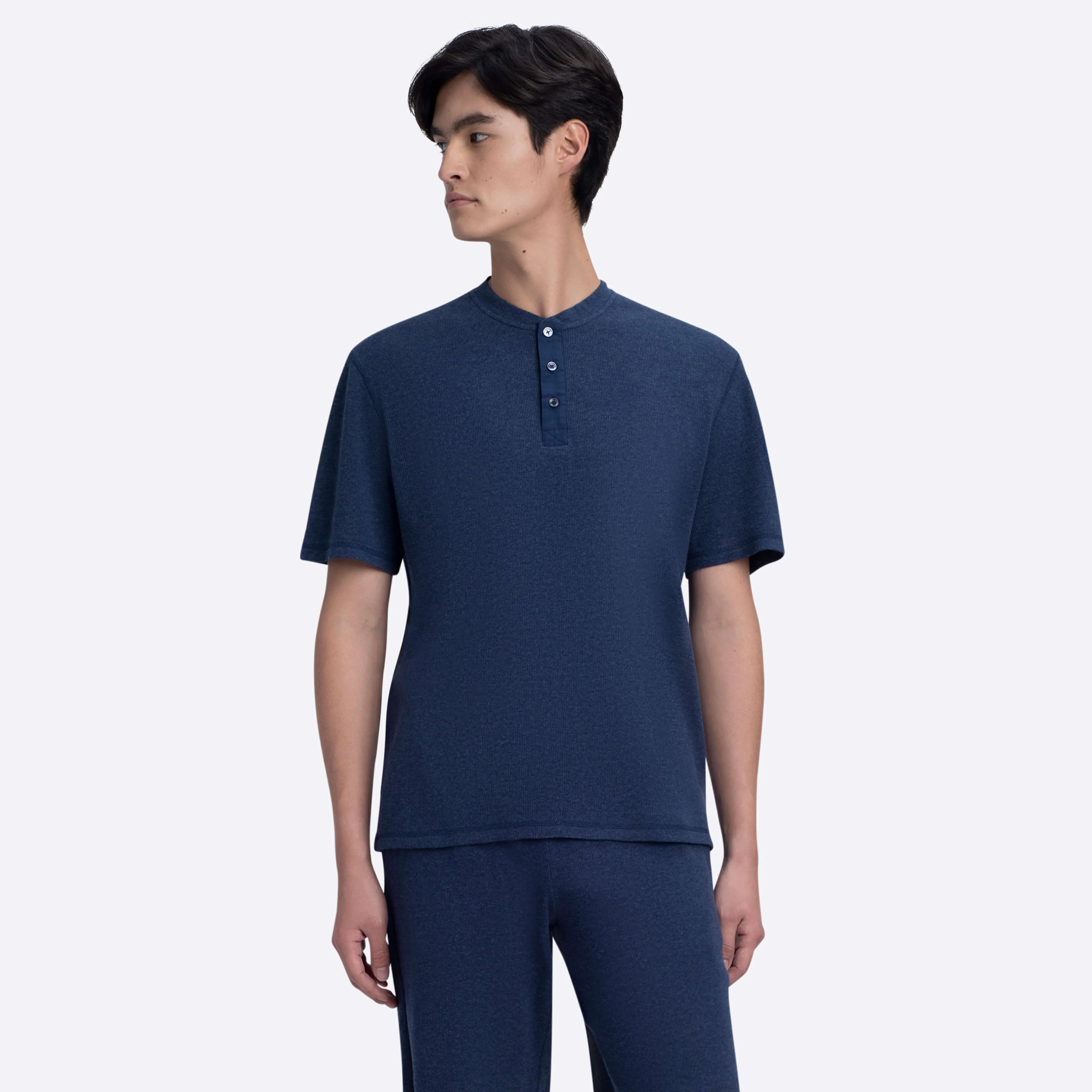 Short Sleeve Henley Shirt