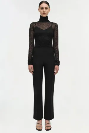 SIMKHAI - Michelle Cropped Pant - Black
