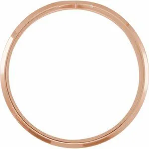 Single Notched Comfort-Fit Band 52378 - 6 mm