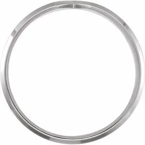 Single Notched Comfort-Fit Band 52378 - 6 mm