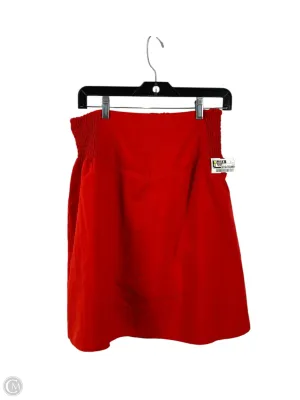 Skirt Mini & Short By Clothes Mentor In Red, Size: 14