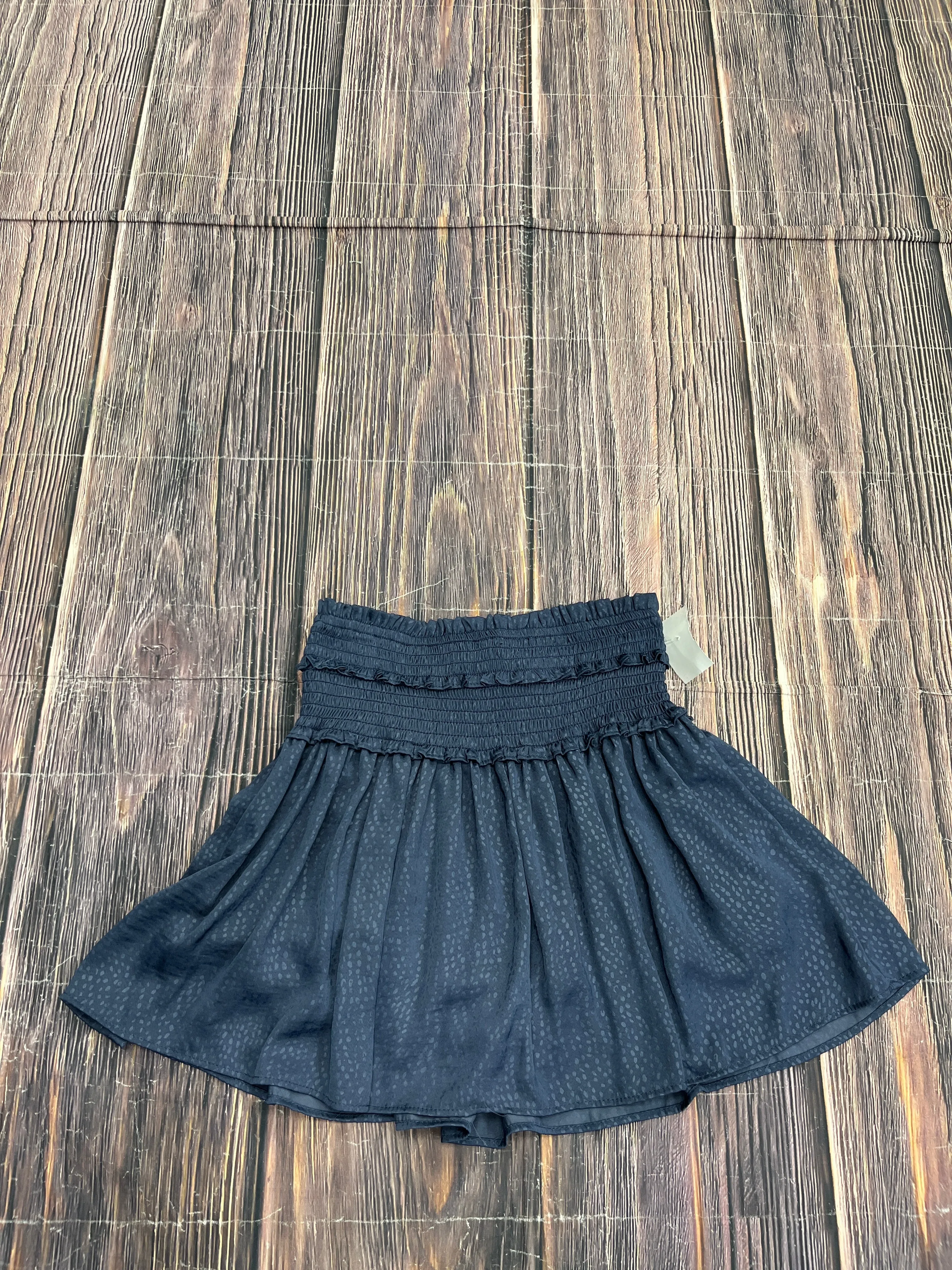Skirt Mini & Short By Mustard Seed In Blue, Size: S