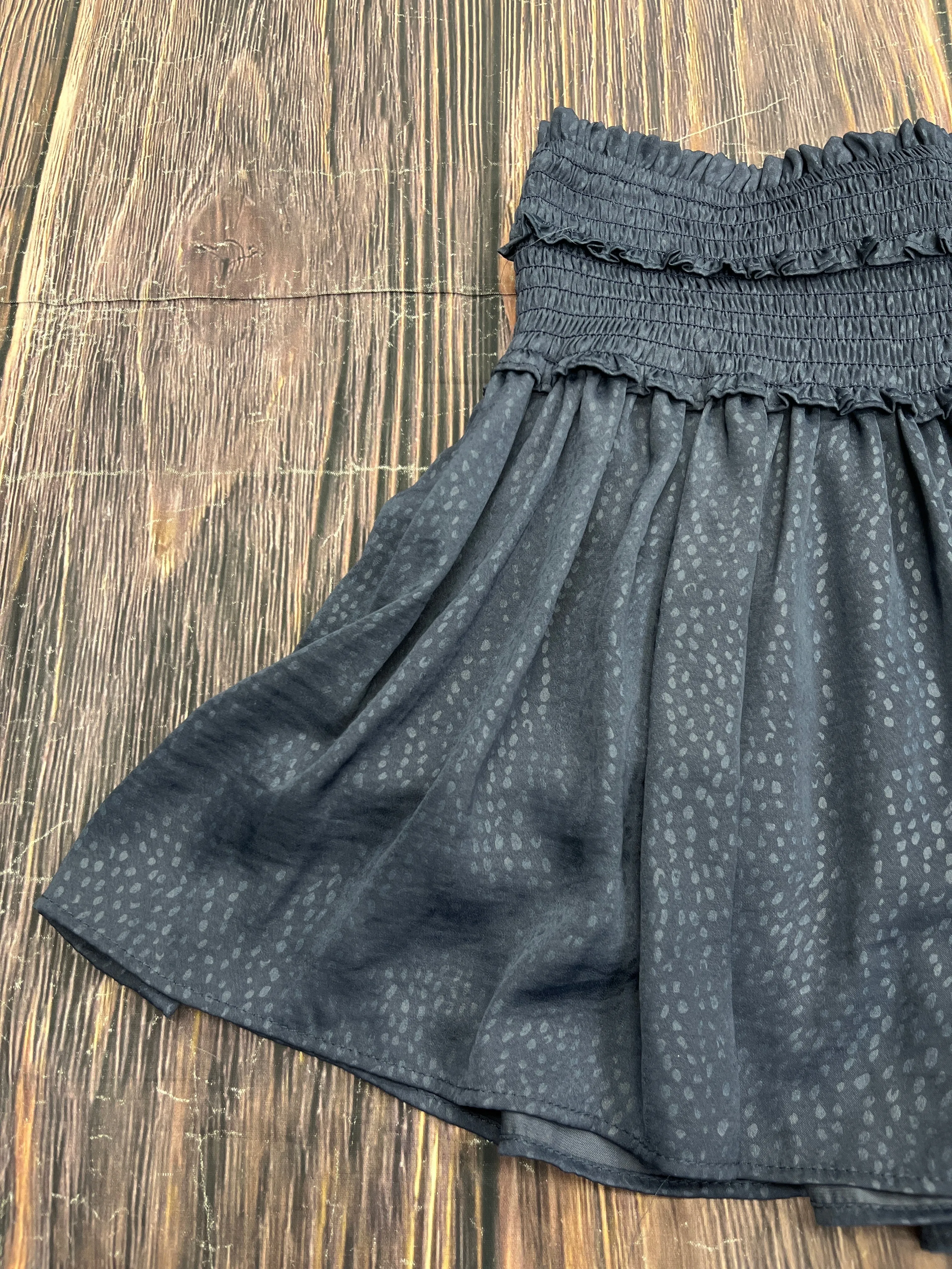 Skirt Mini & Short By Mustard Seed In Blue, Size: S