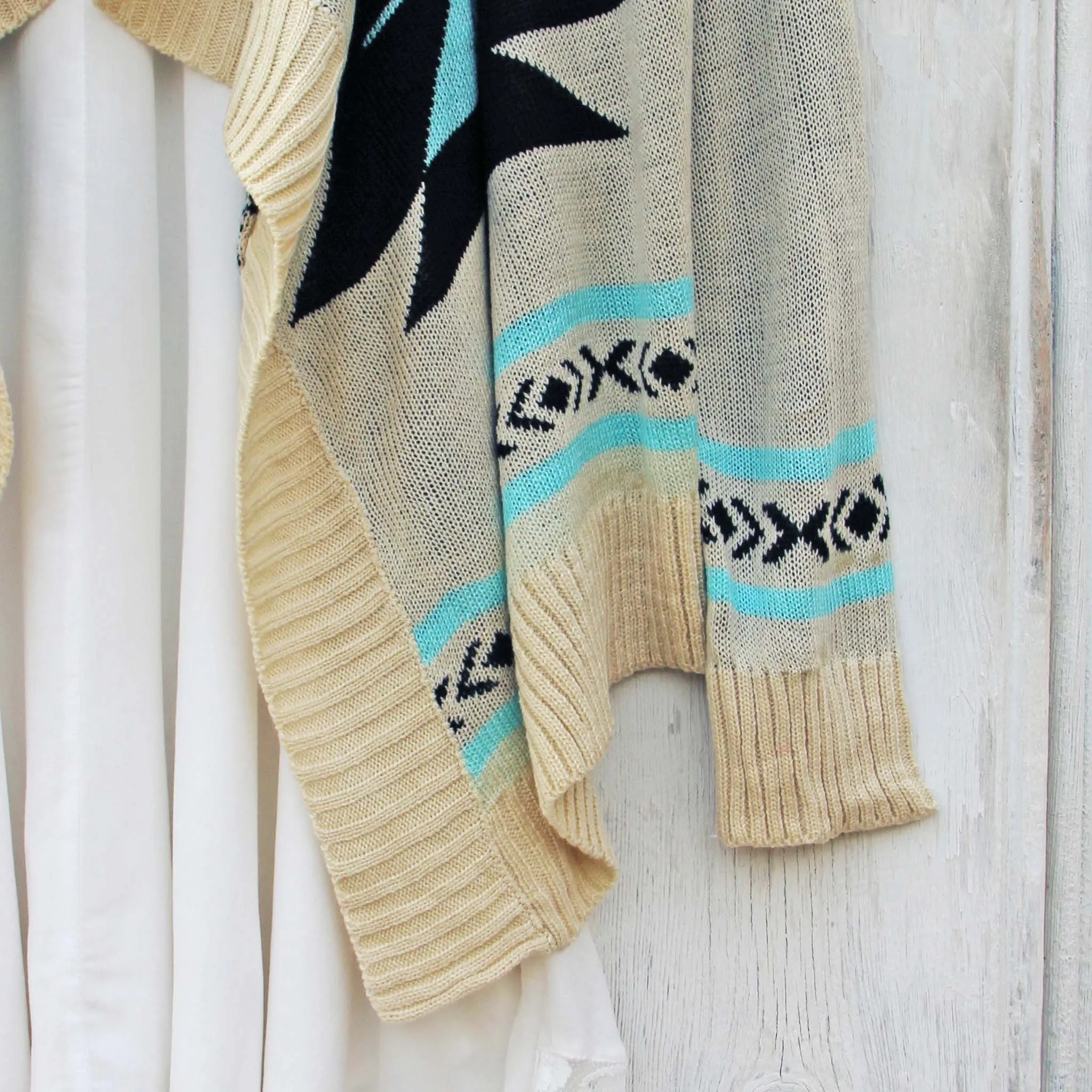 Smoke River Sweater in Turquoise