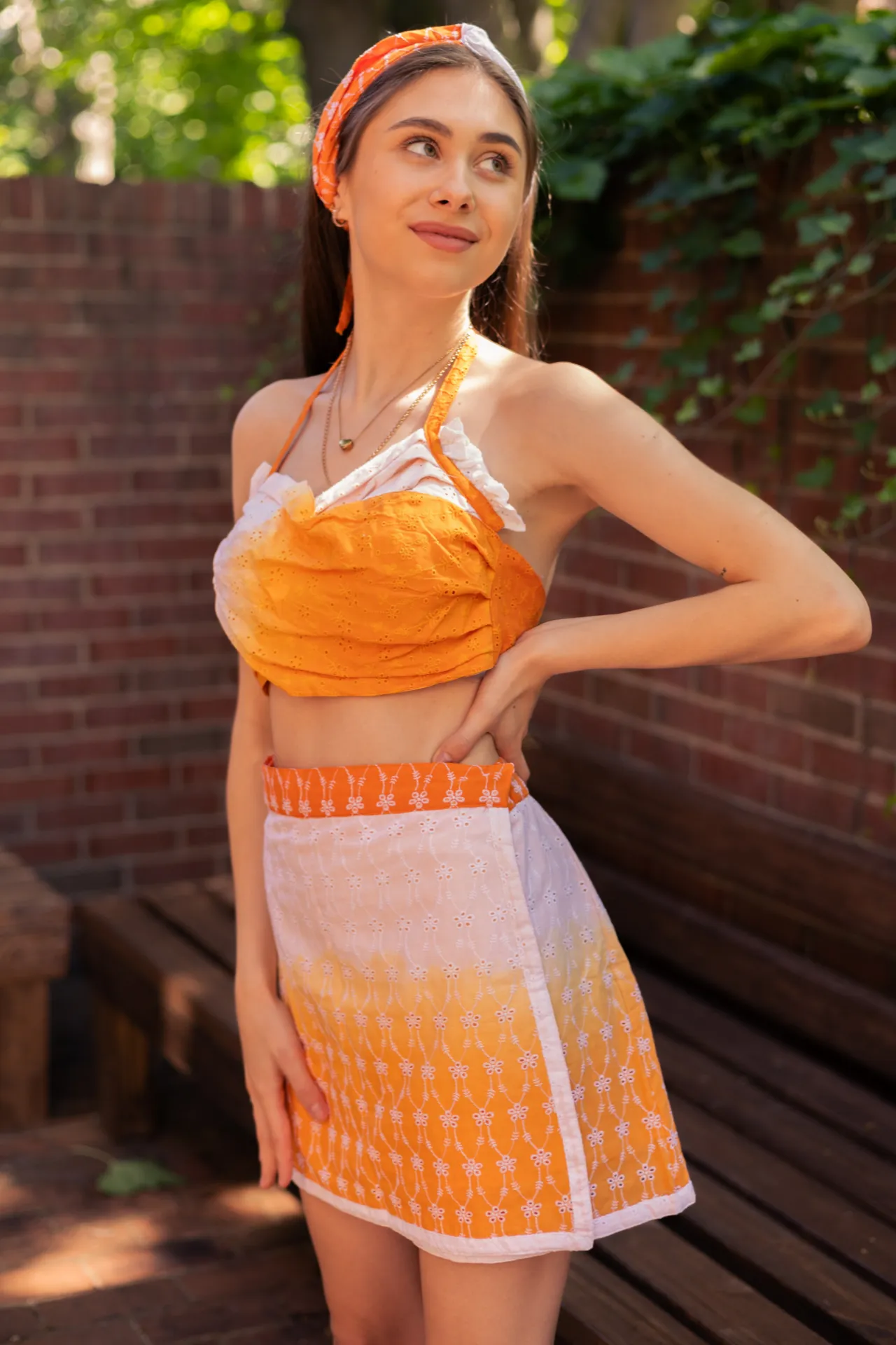 Sofia Wrap Mini Skirt