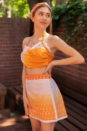 Sofia Wrap Mini Skirt