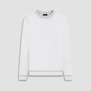 Solid Crew Neck Sweater