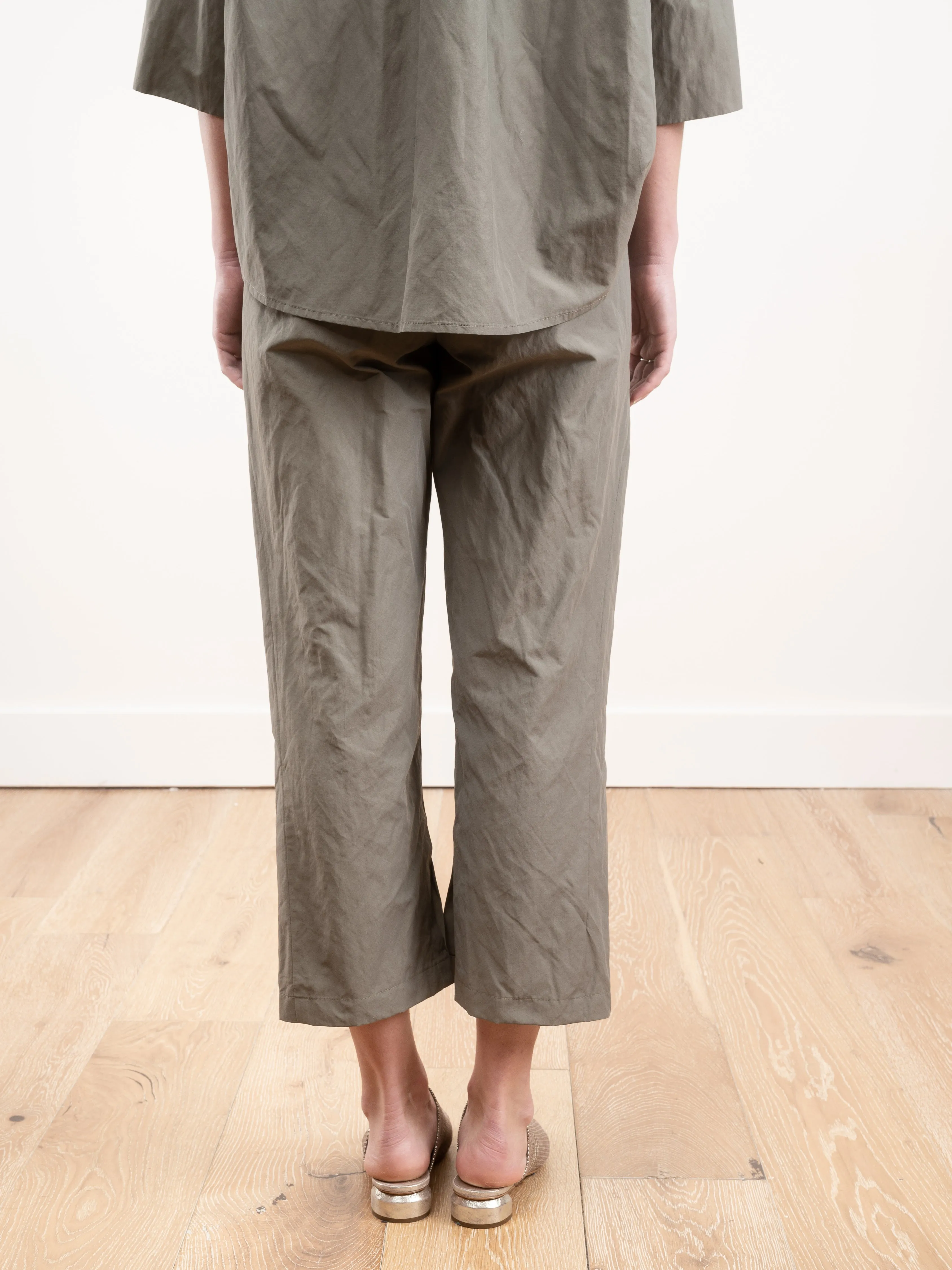 split hem capri - olive