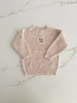 Sprinkled Knit Sweater - Oat