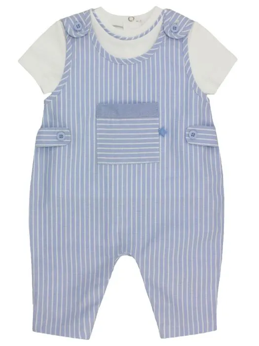 Star and Stripe 2 Piece Dungarees and T Set