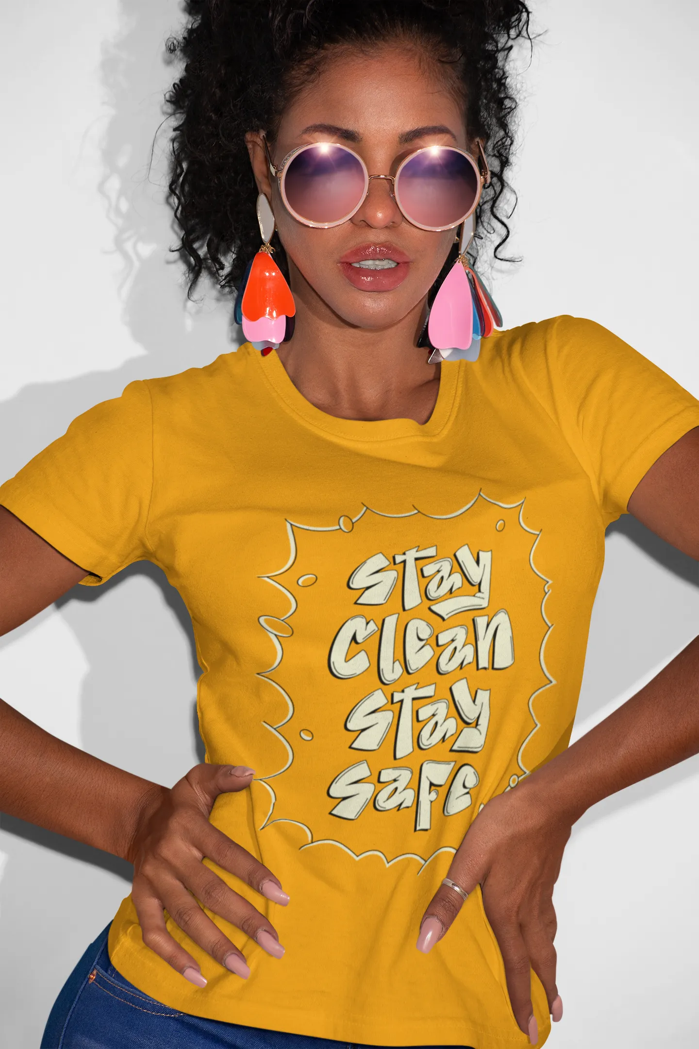 Stay Clean Stay Safe - Unisex T-Shirt