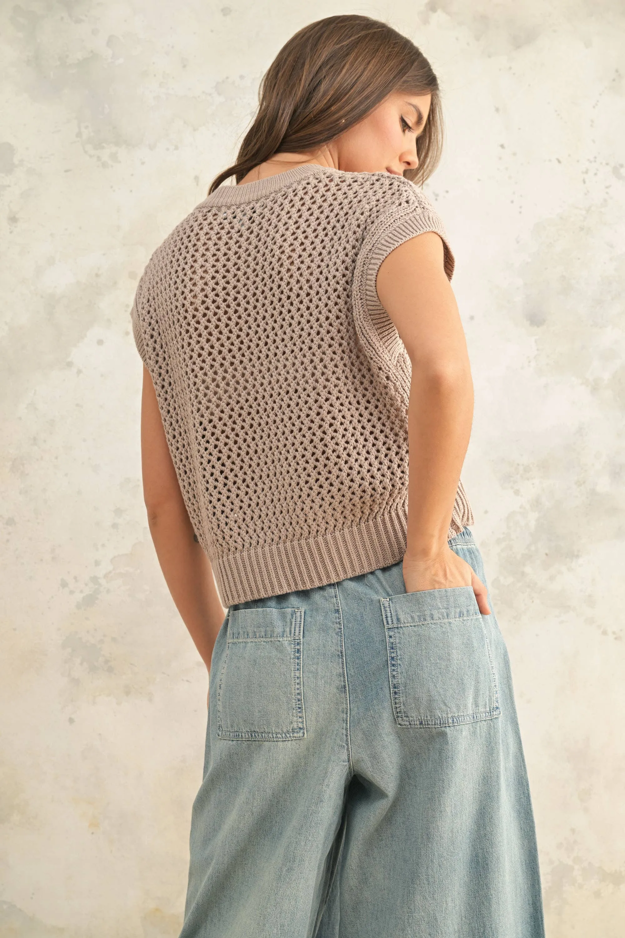 Stephie Crochet Sweater