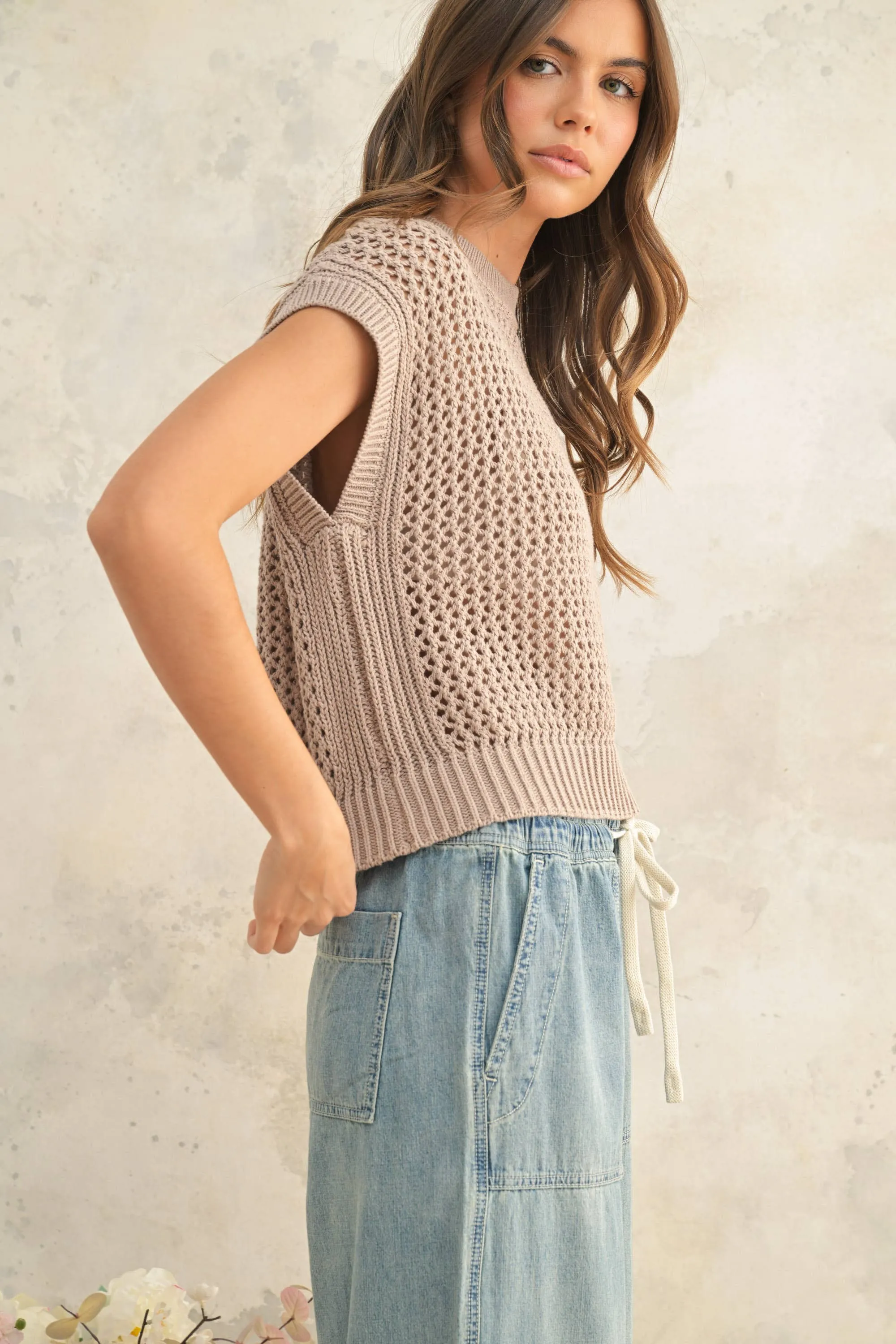 Stephie Crochet Sweater